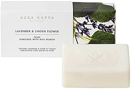 Düfte, Parfümerie und Kosmetik Seife mit Lavendel- und Lindenduft - Acca Kappa Soap