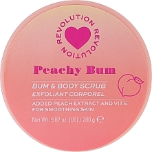 Po-Peeling - I Heart Revolution Peachy Bum Body Sugar Polish — Bild N1