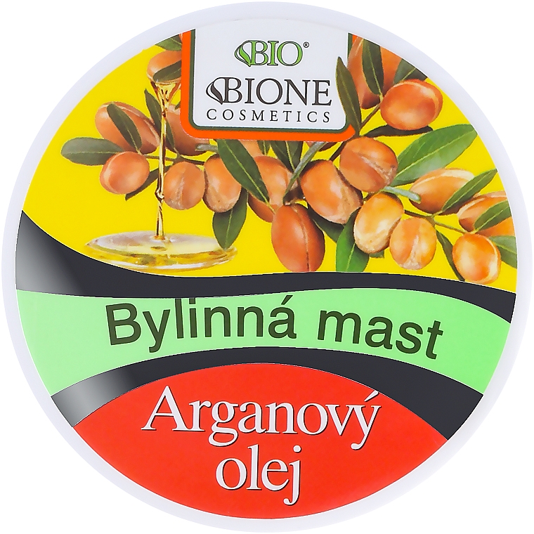 Pflegende Körpercreme mit Arganöl - Bione Cosmetics Argan Oil Herbal Cream — Bild N1