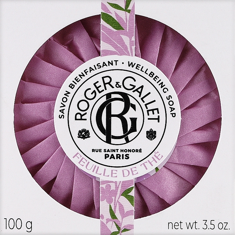 Roger&Gallet Feuille De The - Seife — Bild N1