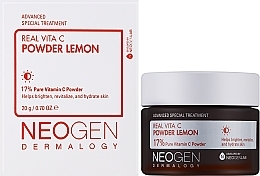 Neogen Dermalogy Real Vita C Powder Lemon - Aufhellender Gesichtspuder mit Vitamin C — Bild N2
