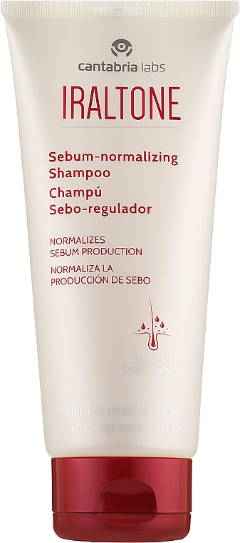 Talgregulierendes Shampoo für fettige Kopfhaut - Cantabria Labs Iraltone Saboregulating Shampoo — Bild N1