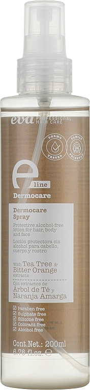 Dermatologisches Haarspray - Eva Professional E-line Dermocare Spray — Bild N1