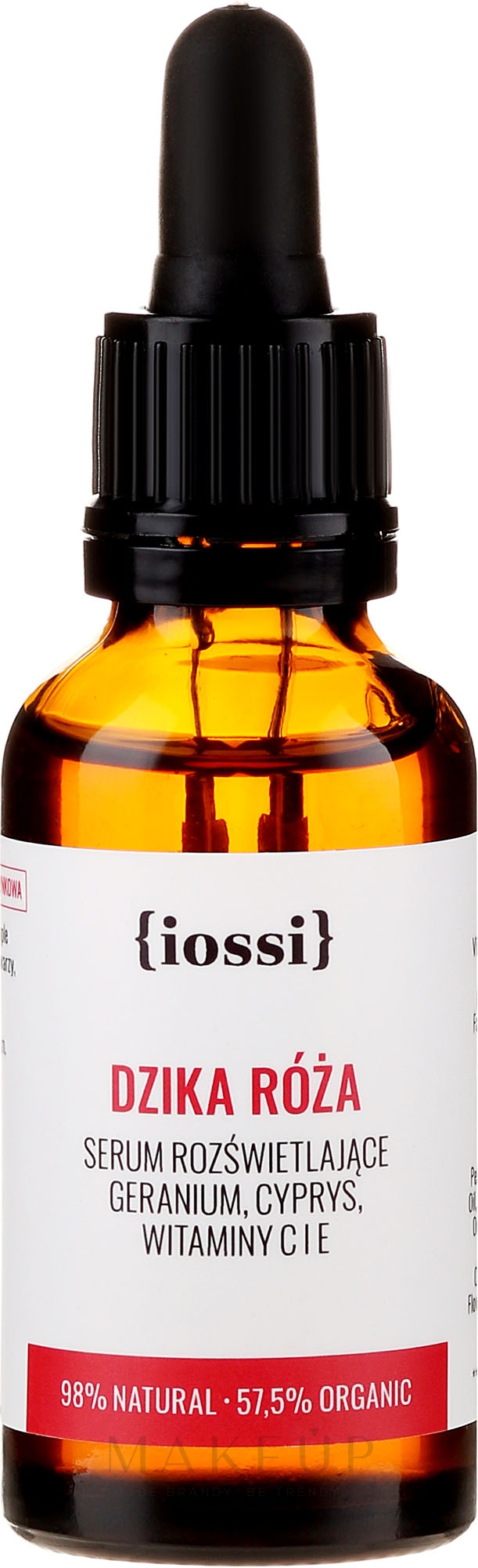 Aufhellendes Gesichtsserum mit Wildrose, Zypresse, Geranie + Vitamin E und C - Iossi Serum For Face — Bild 30 ml