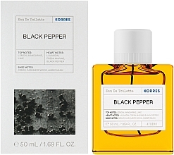 Korres Black Pepper - Eau de Toilette — Bild N2