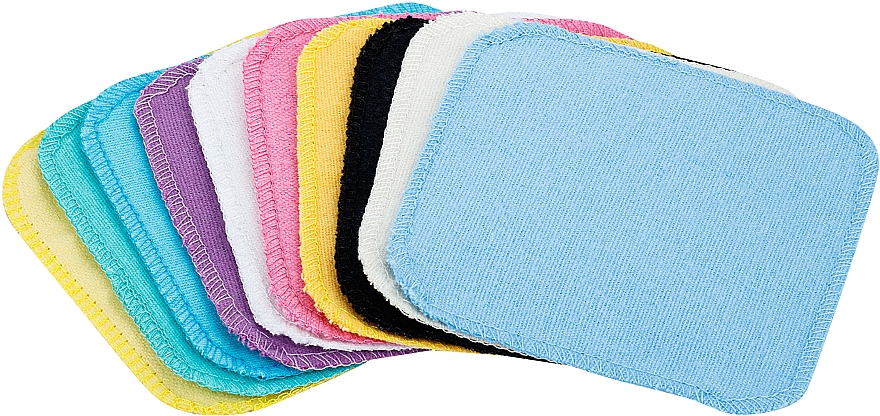 Wiederverwendbare Schwämme zum Abschminken in einem Wäschesack ToFace - MAKEUP Remover Sponge Set Multicolour & Reusable — Bild N2