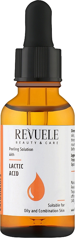 Gesichtsserum für fettige und Mischhaut mit Milchsäure - Revuele Peeling Solution Lactic Acid Serum — Bild N1