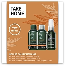 Abschminkpad-Set - Paul Mitchell Tea Tree Special Color Take Home Kit (shm/75ml + cond/75ml + spray/75ml) — Bild N1