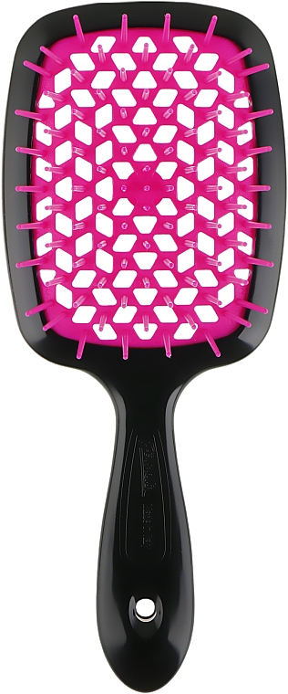 Haarbürste schwarz-violett - Janeke Superbrush — Bild N2