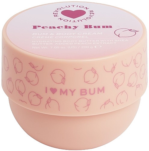 Körpercreme - I Heart Revolution Peachy Bum Swirl Body Cream — Bild N3