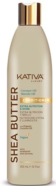 Haarspülung - Kativa Shea Butter Coconut & Marula Oil Conditioner — Bild N1