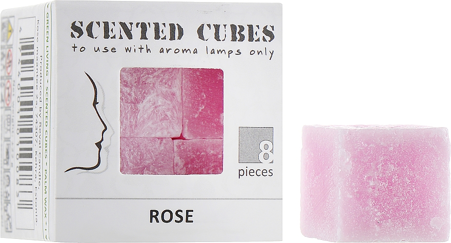 Duftwachs für Aromalampe Rose - Scented Cubes Rose Candle — Bild N1