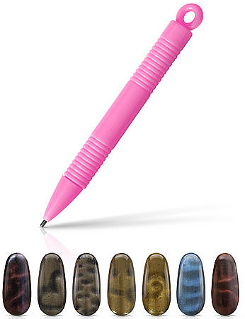 Magnetkugelschreiber für Katzenaugeneffekt rosa - Silcare Cat Eye Magnetic Pen