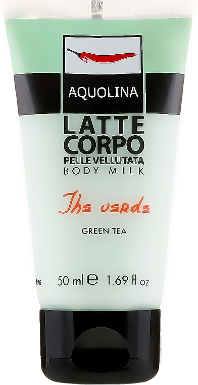 Schützende und feuchtigkeitsspendende Körperlotion - Aquolina Body Milk Latte Corpo The Verde — Bild N1