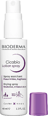 Beruhigende Trockenspray-Lotion für irritierte und empfindliche Haut - Bioderma Cicabio Lotion Spray — Bild N2