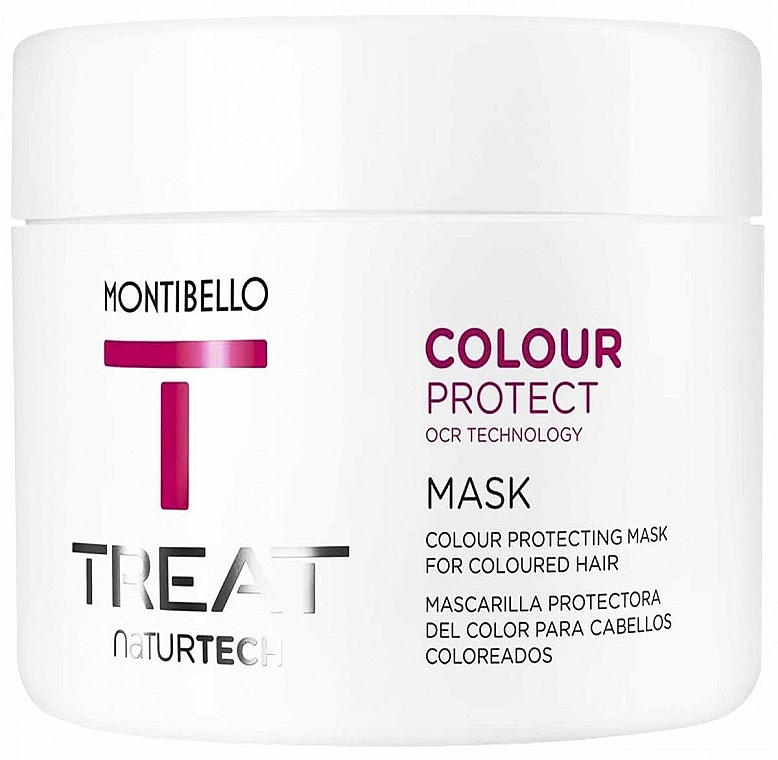 Farbschutzmaske für coloriertes Haar - Montibello Treat NaturTech Colour Protect Mask — Bild N2