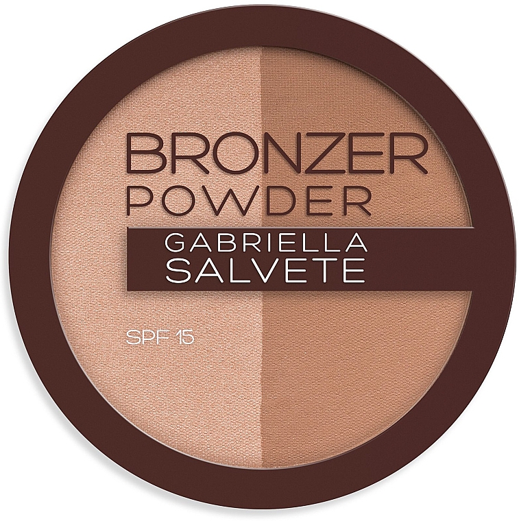 Bronzer-Pulver - Gabriella Salvete Sunkissed Bronzer Powder Duo SPF15 — Bild N1