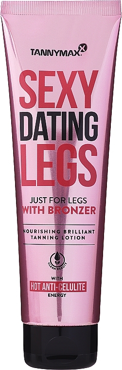 Pflegende Anti-Cellulite Bräunungslotion - Tannymaxx Sexy Dating Legs With Bronzer Anti-Celulite Very Dark Tanning + Hot Bronzer — Bild N1