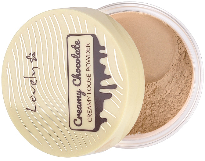Schokoladenmattes Bräunungspuder für Gesicht und Körper - Lovely Creamy Chocolate Loose Powder — Bild N2