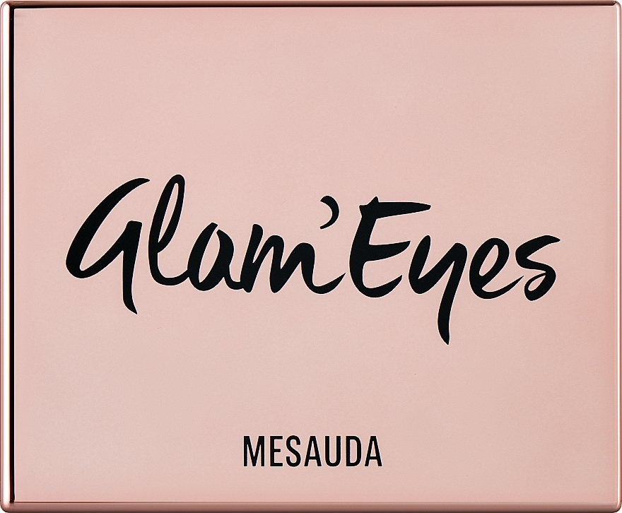 Lidschattenpalette - Mesauda Milano Glam'eyes 12 Multi Finish Compact — Bild N2