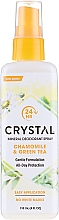 Körperspray-Deodorant mit Kamillen- und Grünteeduft - Crystal Essence Deodorant Spray — Bild N1