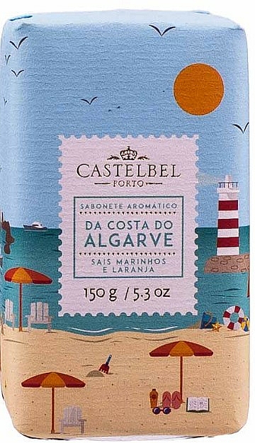 Naturseife mit Meersalz und Orange - Castelbel Da Costa Do Algarve Soap — Bild N1