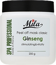 Düfte, Parfümerie und Kosmetik Alginatmaske mit Ginseng für das Gesicht - Mila Mask Classic Vitaliti Powder