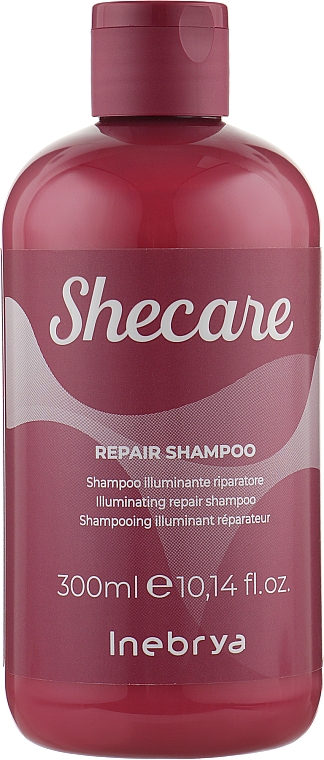 Regenerierendes Haarshampoo mit Keratin - Inebrya She Care Repair Shampoo — Bild N1