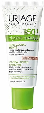 Getönte Gesichtscreme SPF 50+ - Uriage Hyseac 3-Regul Global Tinted Skincare SPF50+ — Bild N2