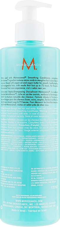 Glättendes, beruhigendes und farbschützendes Shampoo mit Arganöl - MoroccanOil Smoothing Shampoo — Bild N4