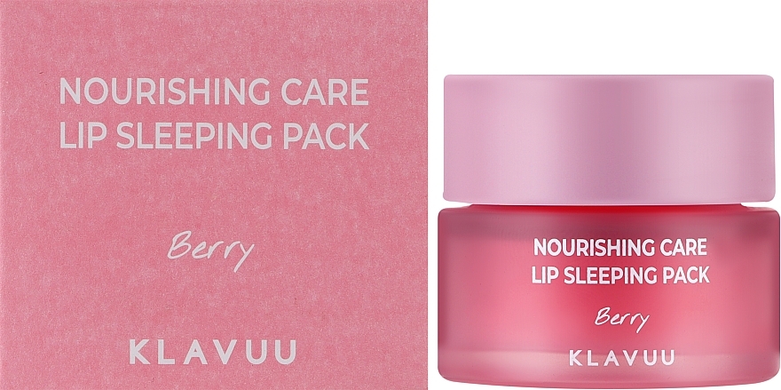 Nachtmaske für die Lippen mit dem Duft von Beeren - Klavuu Nourishing Care Lip Sleeping Pack Berry — Bild N2