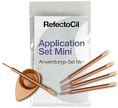 Düfte, Parfümerie und Kosmetik Set zum Färben von Augenbrauen und Wimpern Mini - RefectoCil Application Set Mini Rose Gold 