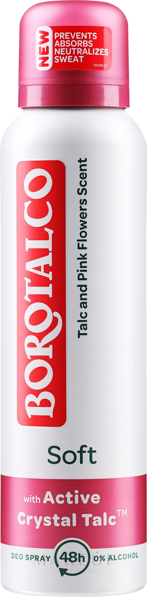 Deospray - Borotalco Anti-Transpirant Deo Spray Soft — Bild 150 ml