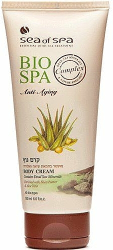 Körpercreme mit Aloe Vera und Sheabutter - Sea Of Spa Bio Spa Anti Aging Body Cream with Shea Butter & Aloe Vera — Bild N1