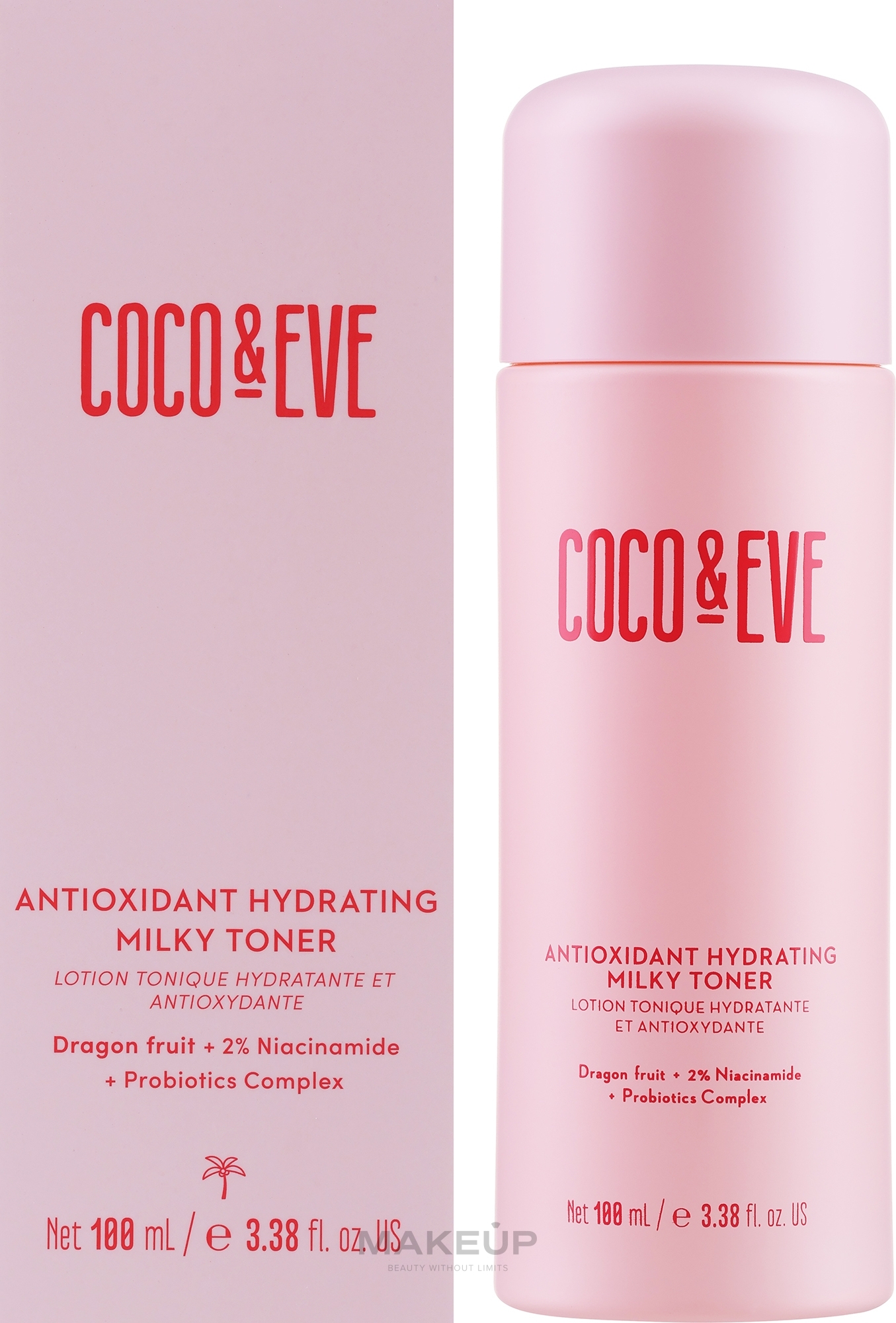Gesichtstonikum - Coco & Eve Antioxidant Hydrating Milky Toner  — Bild 100 ml