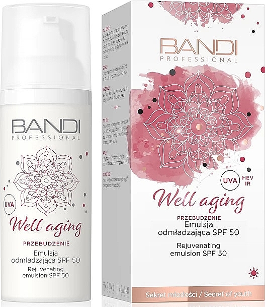 Verjüngende Emulsion  - Bandi Professional Well Aging Rejuvenating Emulsion SPF50  — Bild N2