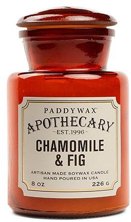 Duftkerze im Glas - Paddywax Apothecary Artisan Made Soywax Candle Chamomile & Fig — Bild N1