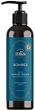 Düfte, Parfümerie und Kosmetik Rasiercreme - MKS Eco Bomber Men’s Shave Cream Sandalwood Scent