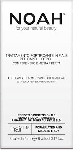 Stärkendes Haarserum mit schwarzem Pfeffer und Pfefferminze - Noah — Bild N1