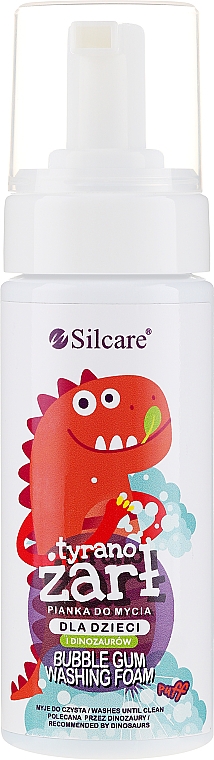 Cremiger Waschschaum für Kinder mit Panthenol - Silcare Bubble Gum Washing Foam for Kids — Bild N1