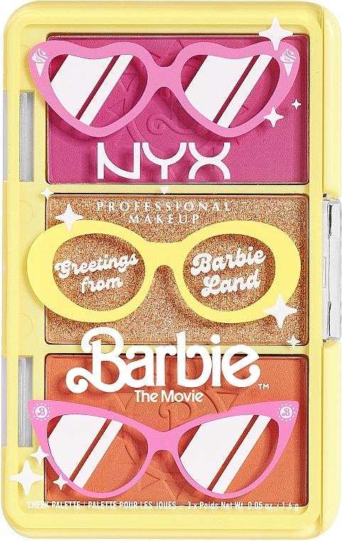 Make-up-Palette - NYX Professional Makeup Barbie Limited Edition Collection Greetings From Barbieland — Bild N1