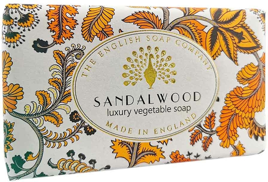 Seife mit Sandelholz - The English Soap Company Vintage Collection Sandalwood Soap — Bild N1