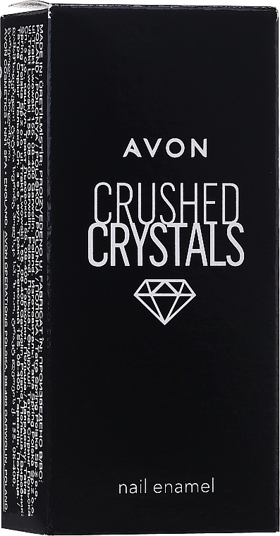 Kristallglitter-Nagellack für ein dreidimensionales Sand-Finish - Avon Crushed Crystals — Bild N2