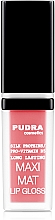 Düfte, Parfümerie und Kosmetik Matter Lipgloss - Pudra Cosmetics Maxi Matt Lip Gloss