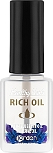 Nagelhaut- und Nagelöl mit getrockneten Blüten Blaubeere Nr. 170 - Jerden Healthy Nails Rich Oil — Bild N1