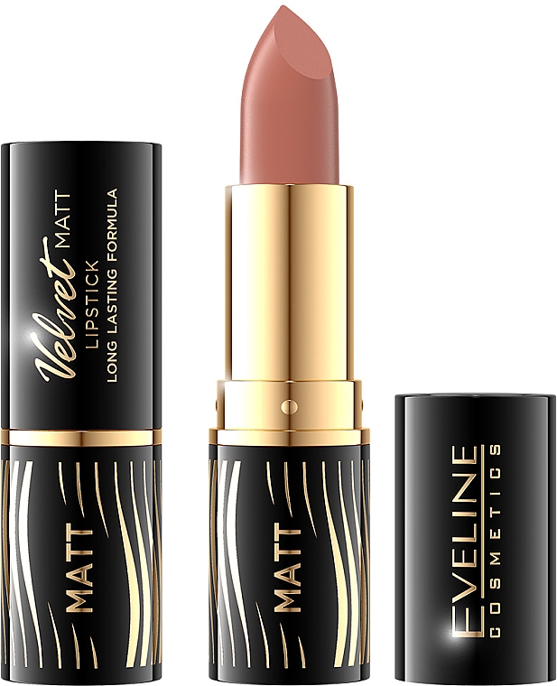 Matter Lippenstift - Eveline Cosmetics Velvet Matt Lipstick — Bild N1