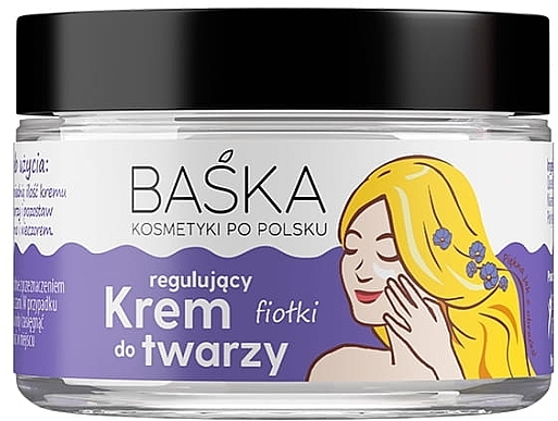 Regulierende Gesichtscreme Veilchen - Baska Face Cream	 — Bild N1