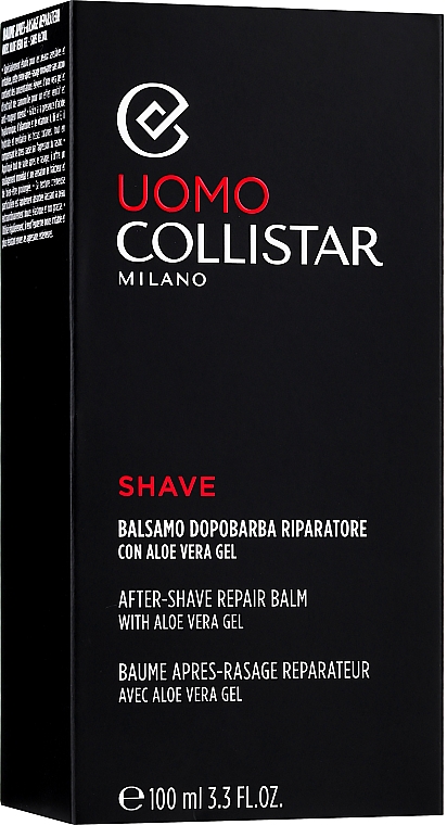 Gesichtspflegeset - Collistar Linea Uomo (Maxi Volume) (After Shave Balsam 100ml + Duschgel 30ml)