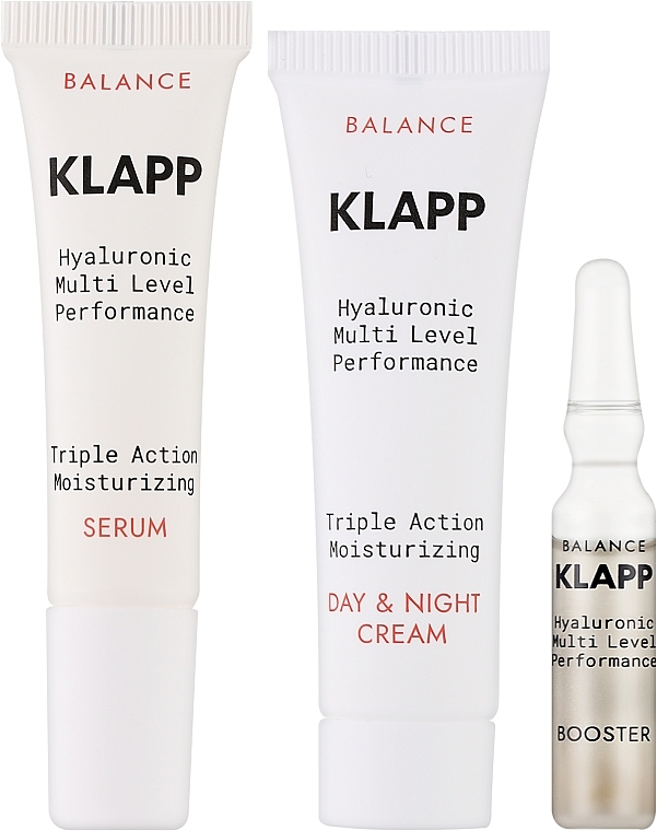 Set - Klapp Balance Triple Action Set (Serum 3ml + Booster 2ml + Creme 3ml)  — Bild N2