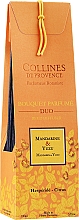 Düfte, Parfümerie und Kosmetik Aroma-Diffusor mit Duftstäbchen Mandarine & Yuzu - Collines de Provence Bouquet Aromatique Mandarine & Yuzu